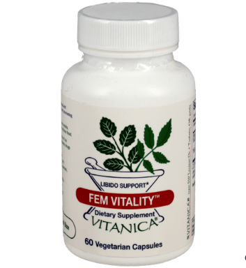 Fem Vitality 60 Capsules * Vitanica Supplement - Conners Clinic